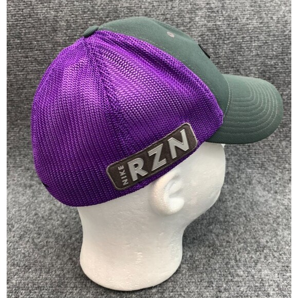 Nike Tour Golf Hat M/L RZN VRS 2013 Flexfit Purple Mesh Stretch Embroidered - Picture 2 of 5